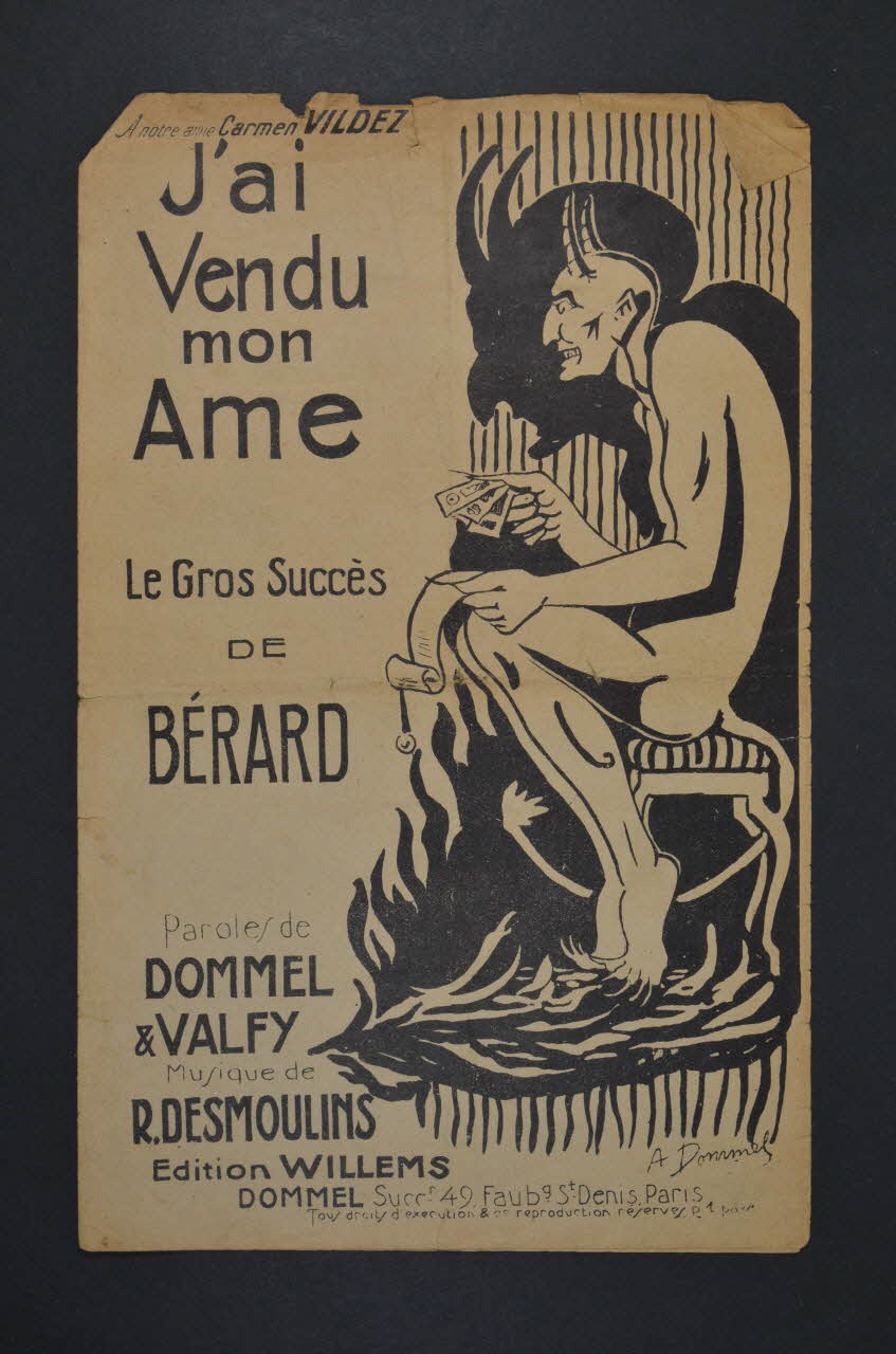 chanson petit format 1965.145.35 Photo Mucem