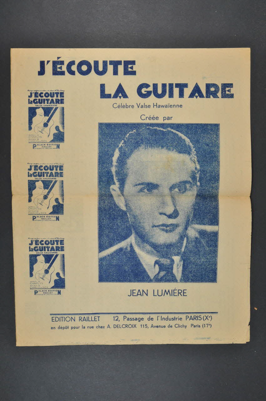 chanson petit format 1965.145.37 Photo Mucem