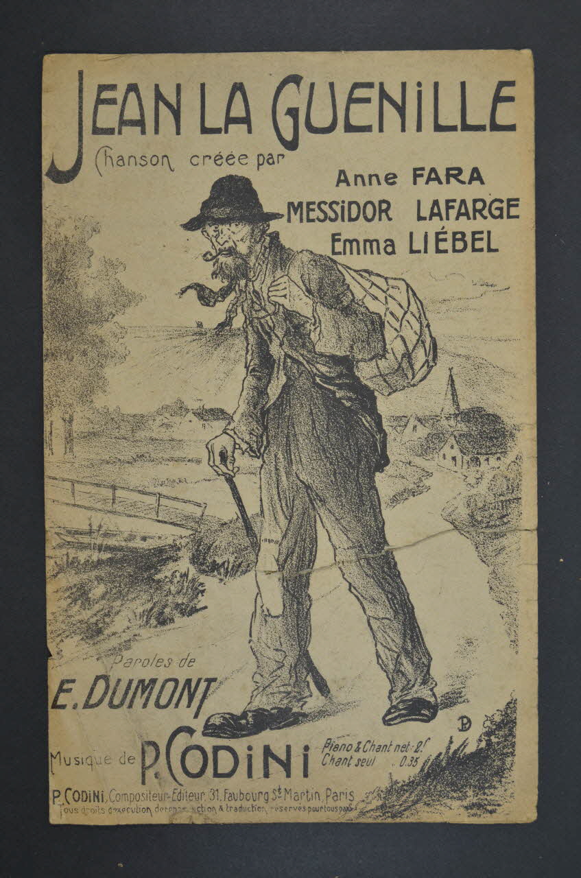 chanson petit format 1965.145.39 Photo Mucem