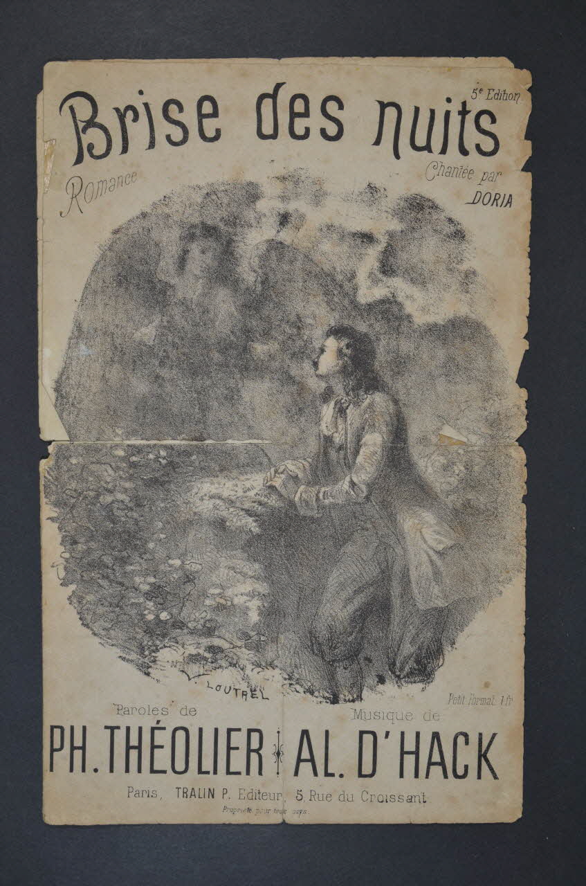 chanson petit format 1966.135.9 Photo Mucem