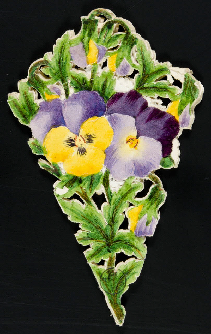 image pieuse C'est près du Bon Pasteur qu'on trouve le bonheur. 1973.11.100 Photo Mucem