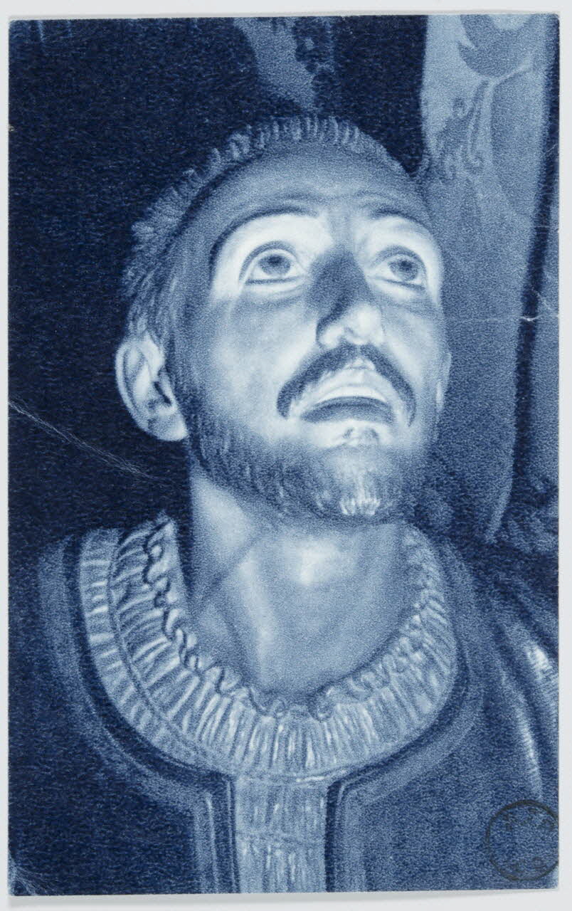 image pieuse Saint Ignace de Loyola 1973.11.92 Photo Mucem