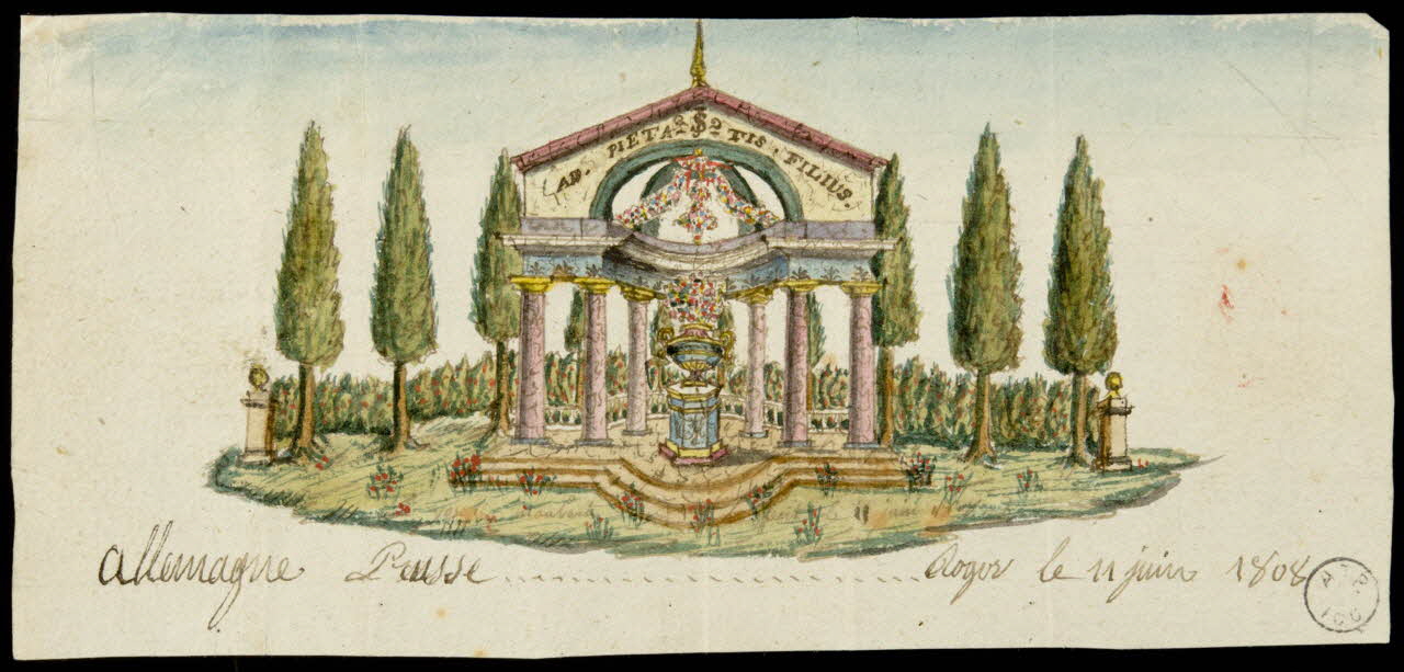 dessin Allemagne Prusse 1973.22.12 Photo Mucem