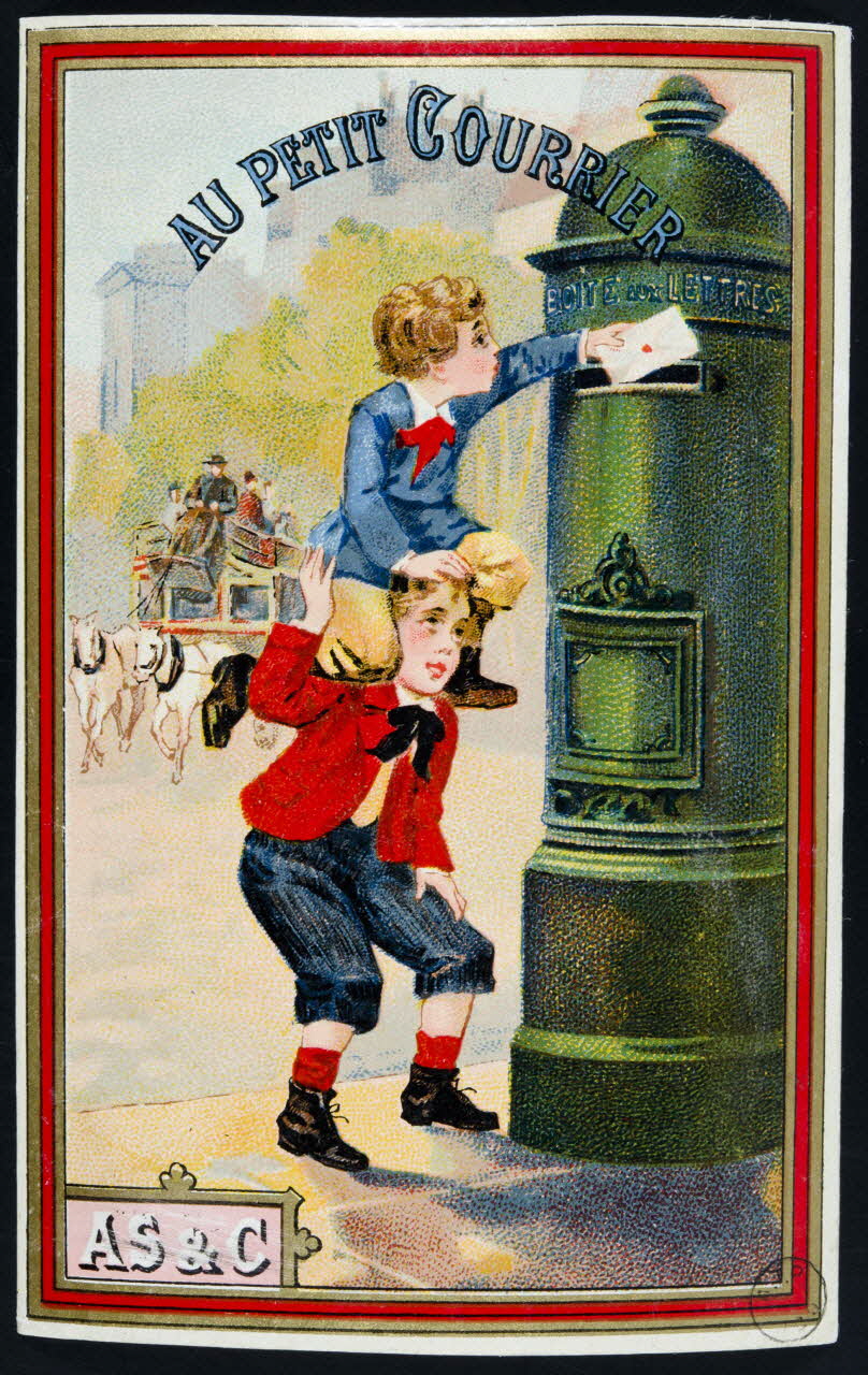 estampe AU PETIT COURRIER  AS & C 1973.22.41 Photo Mucem