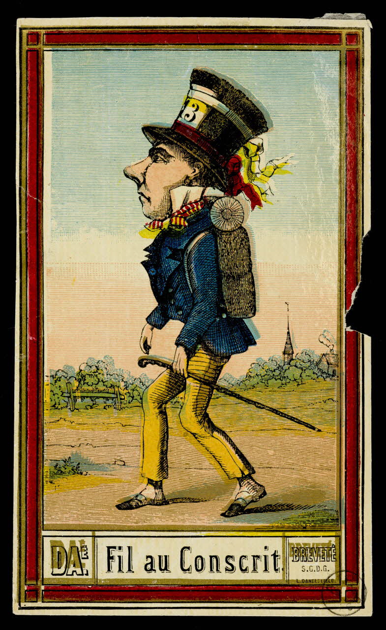 estampe Fil au Conscrit 1973.22.47.1 Photo Mucem