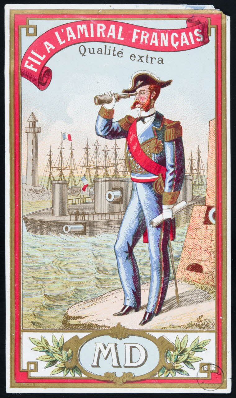 estampe FIL A L'AMIRAL FRANCAIS  Qualité extra 1973.22.57 Photo Mucem