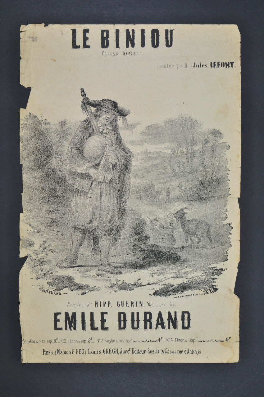 chanson petit format 1965.145.41 Photo Mucem