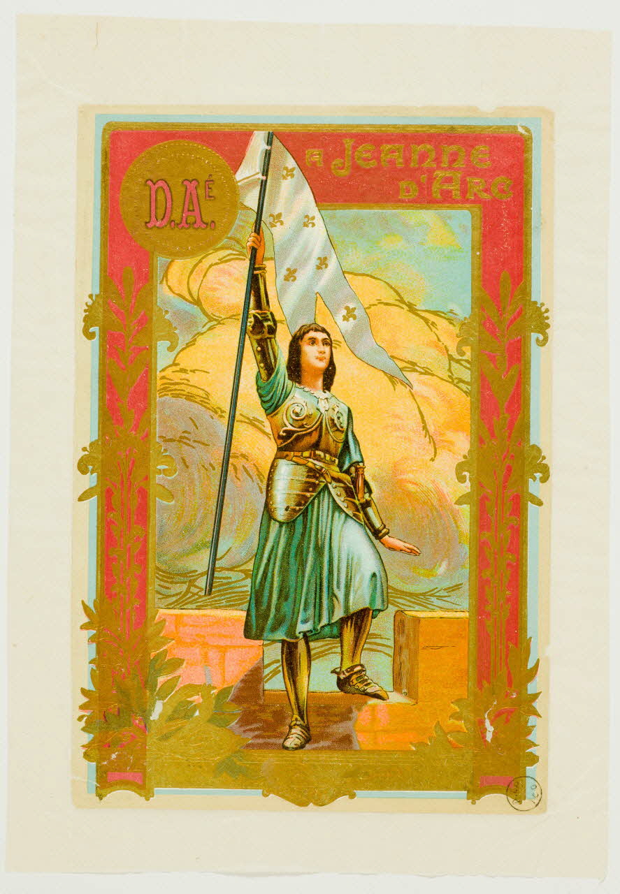 estampe A JEANNE  D'ARC 1973.22.87 Photo Mucem