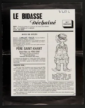 estampe LE BIDASSE  Déchaîné 1973.24.17 Photo Mucem