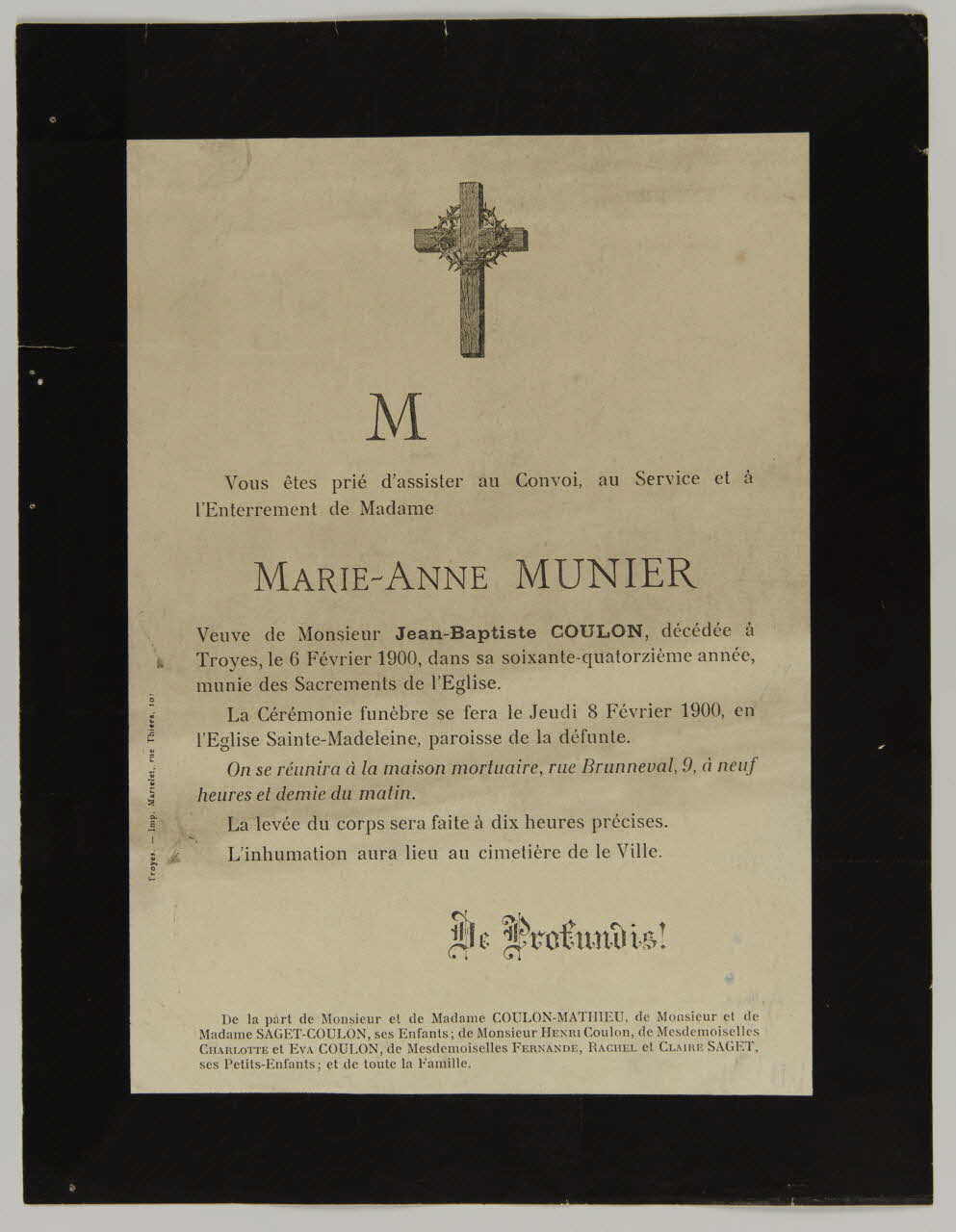 Coulon Henri dessin Intérieur médiéval 1895-1905 1973.31.170 Photo Mucem