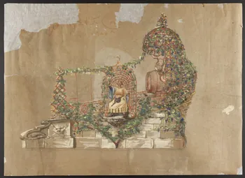 dessin Projet de char 1973.31.74 Photo Mucem
