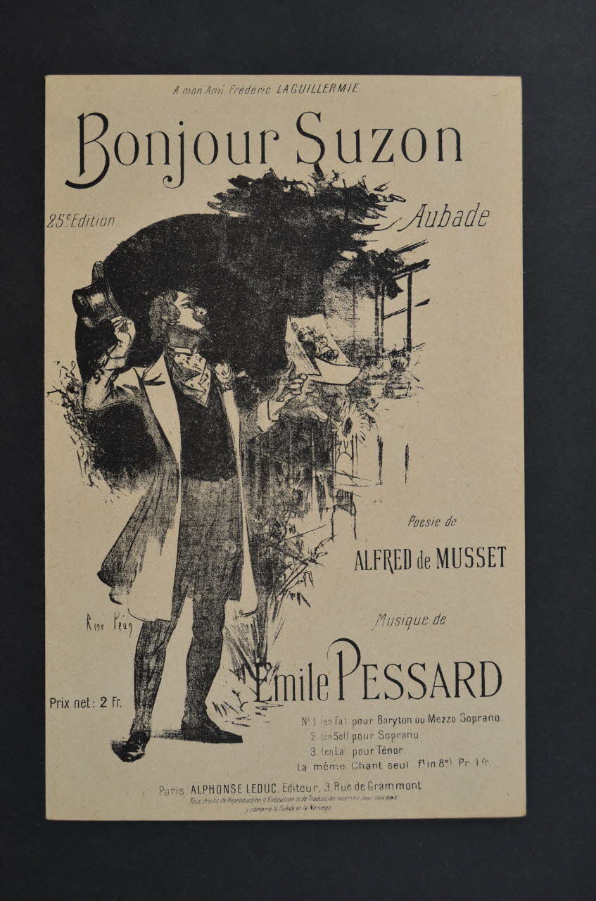 partition de musique petit format 1965.146.1 Photo Mucem