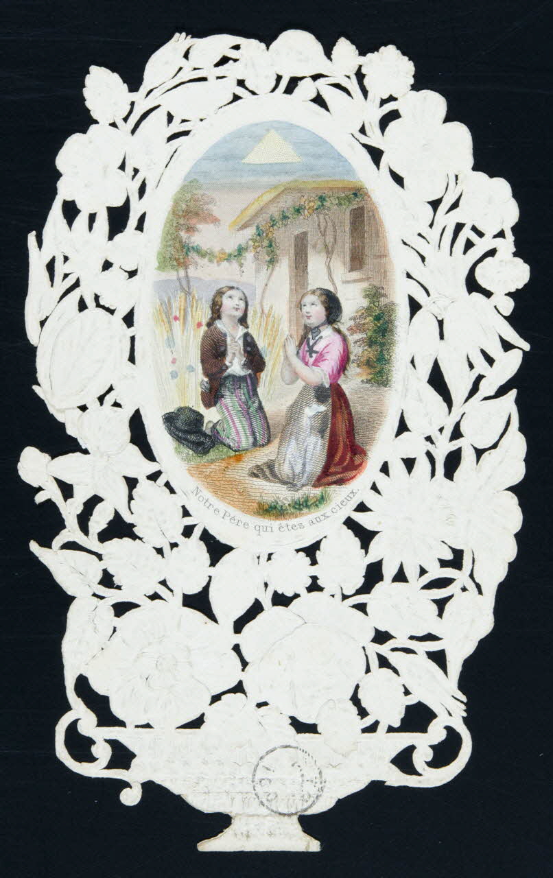 estampe Notre Père qui êtes aux cieux. 1973.47.56 Photo Mucem