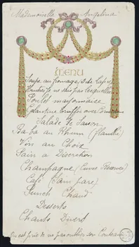 estampe MENU 1973.47.58 Photo Mucem