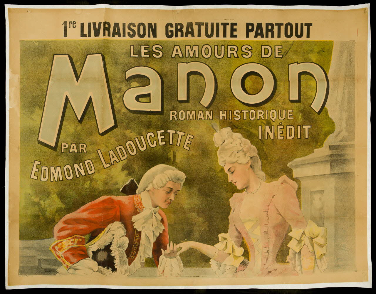 affiche LES AMOURS DE  Manon  ROMAN HISTORIQUE  INEDIT 1973.5.11 Photo Mucem