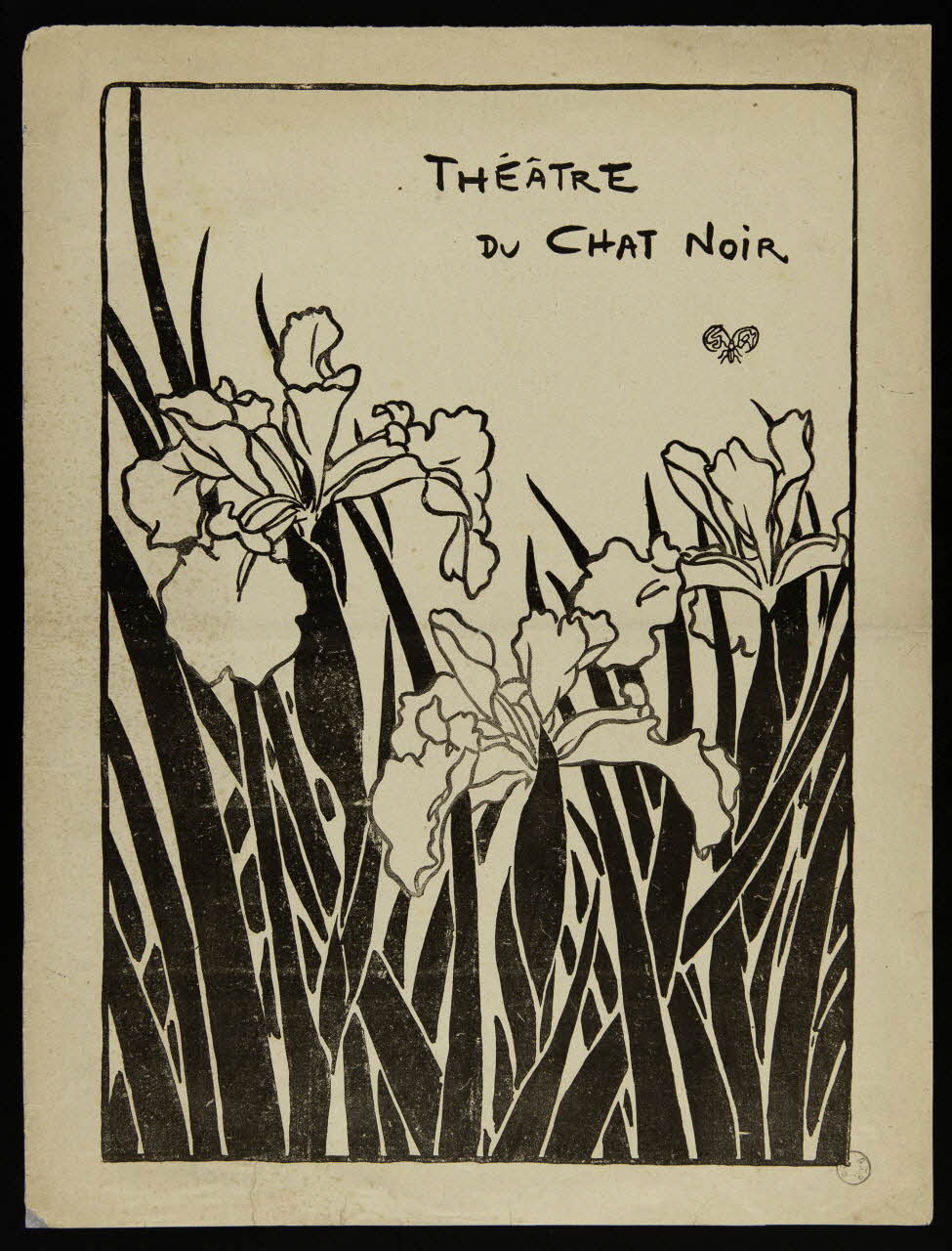 estampe THEATRE  DU CHAT NOIR 1973.51.1 Photo Mucem