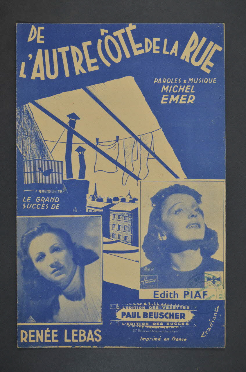 chanson petit format 1966.138.23 Photo Mucem