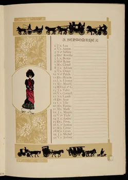 Caran d'Ache ; Coquelin et Cie album SEPTEMBRE Paris 1892 1973.53.217.11 Photo Mucem