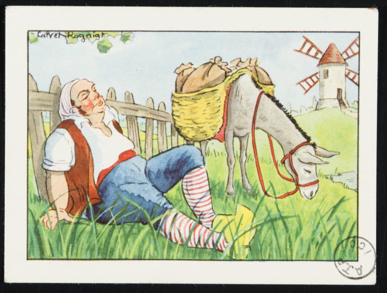 estampe Meunier, tu dors 1973.54.120 Photo Mucem