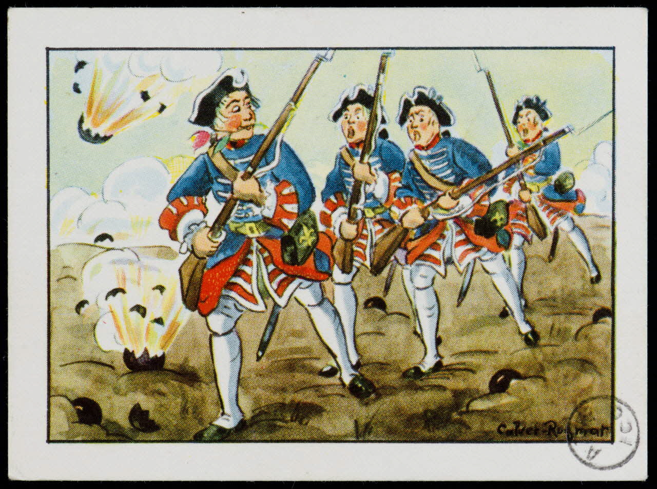 estampe Fanfan la Tulipe 1973.54.125 Photo Mucem