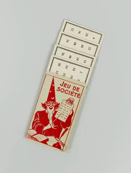 estampe JEU DE  SOCIETE 1973.54.139  Photo Mucem