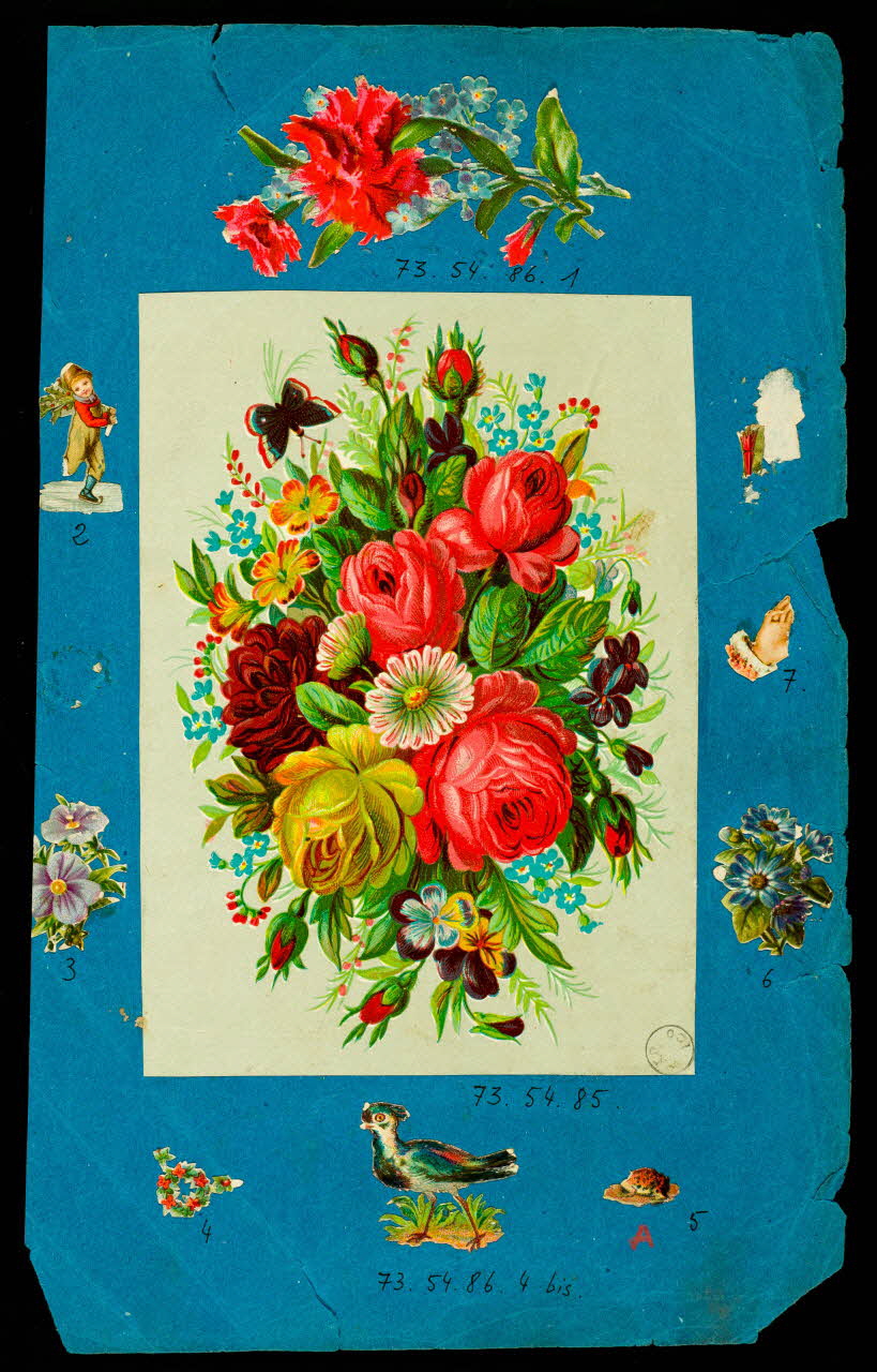 estampe Bouquet 1973.54.85 Photo Mucem