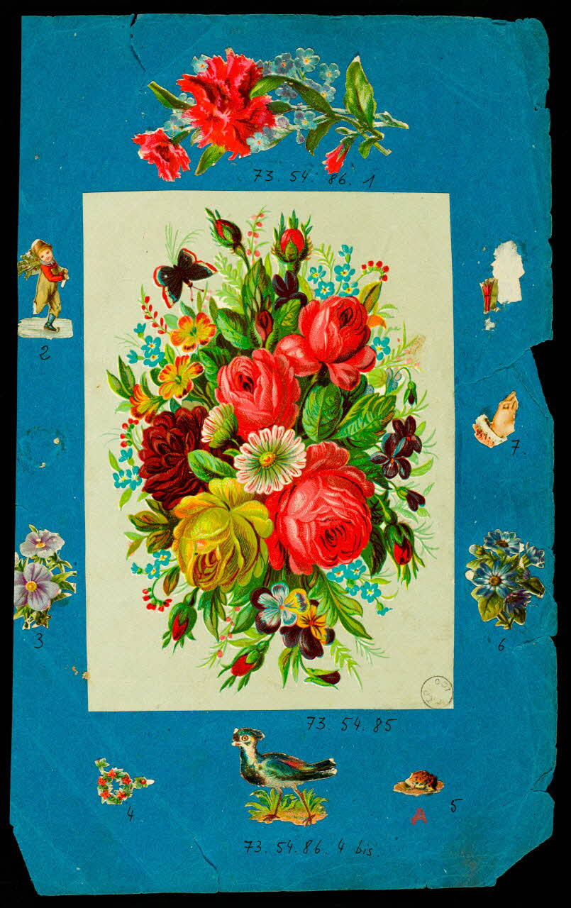 estampe Ornementation 1973.54.86.1/7 Photo Mucem