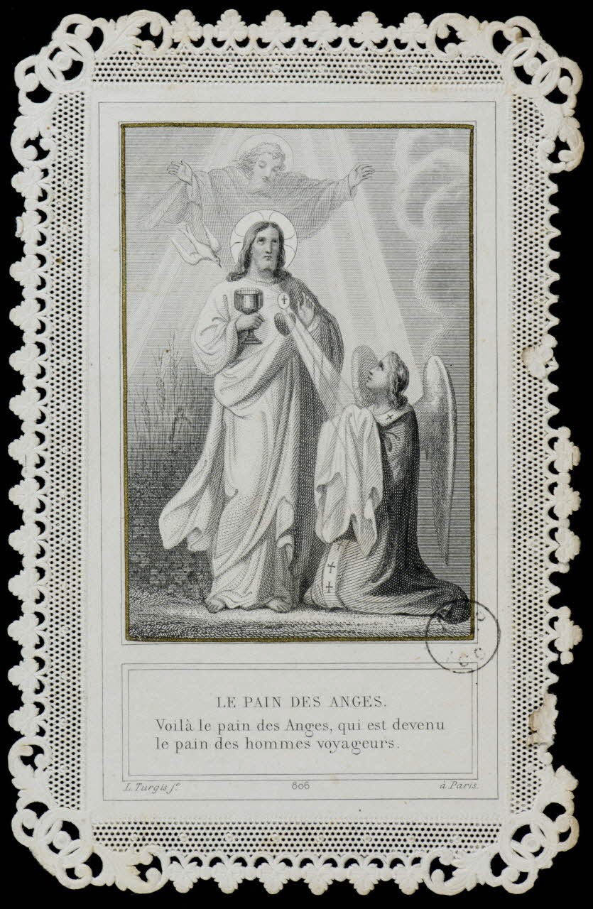 estampe LE PAIN DES ANGES. 1973.56.7 Photo Mucem