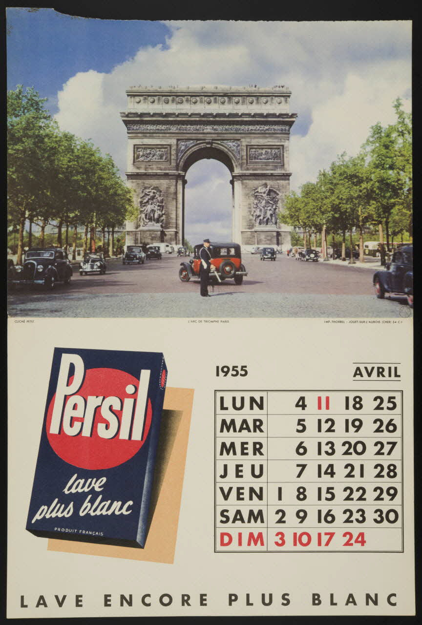 estampe L'ARC DE TRIOMPHE PARIS 1973.59.23 Photo Mucem