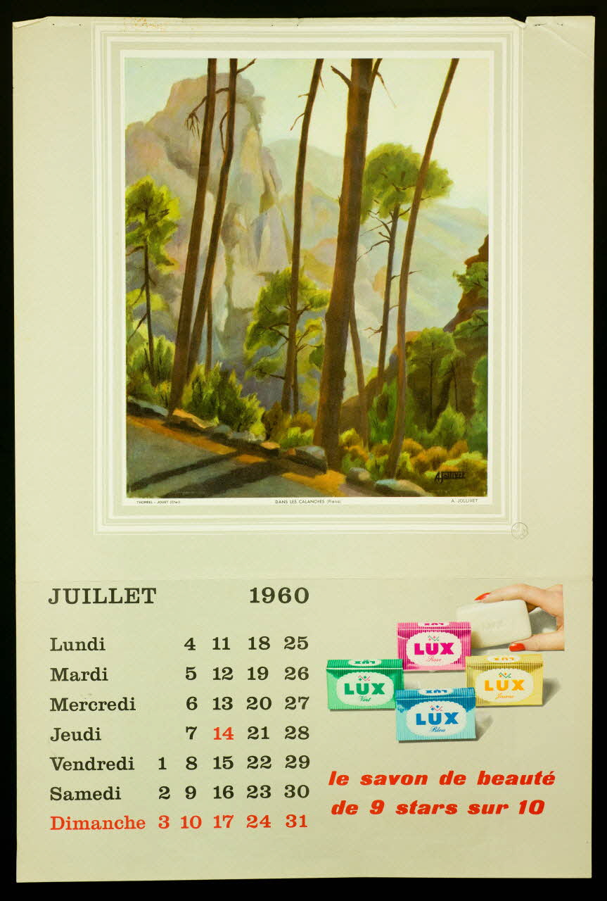 estampe DANS LES CALANCHES (Piana) 1973.59.33 Photo Mucem