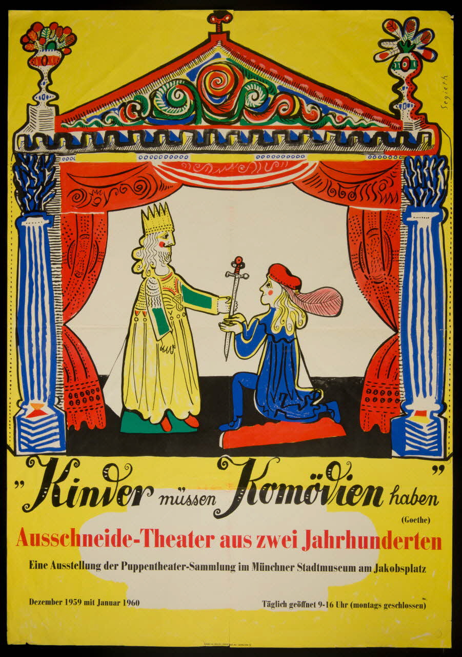 affiche Kinder müssen Komövien haben 1973.90.41 Photo Mucem