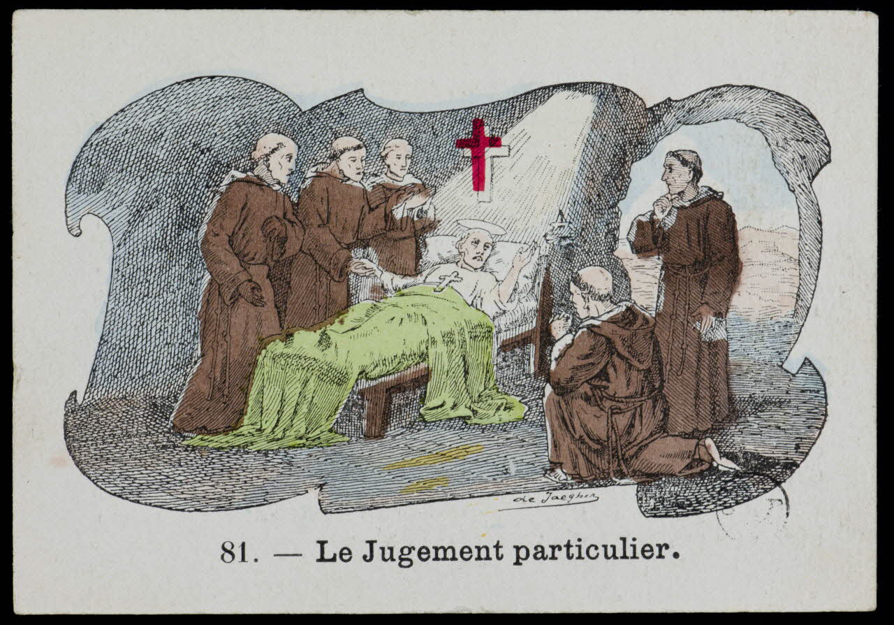 estampe 81. - Le Jugement particulier. 1973.95.111 Photo Mucem