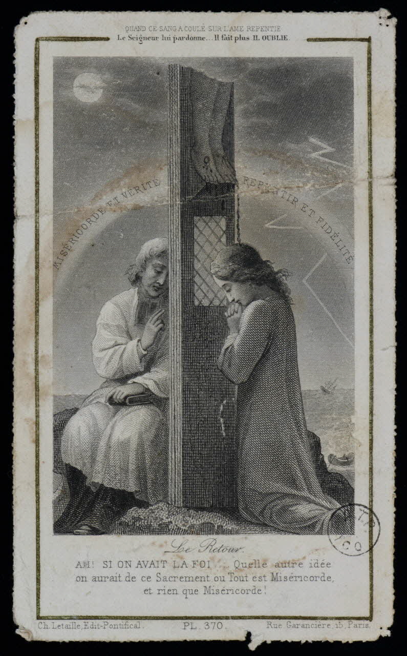 estampe Le Retour. 1973.95.113 Photo Mucem