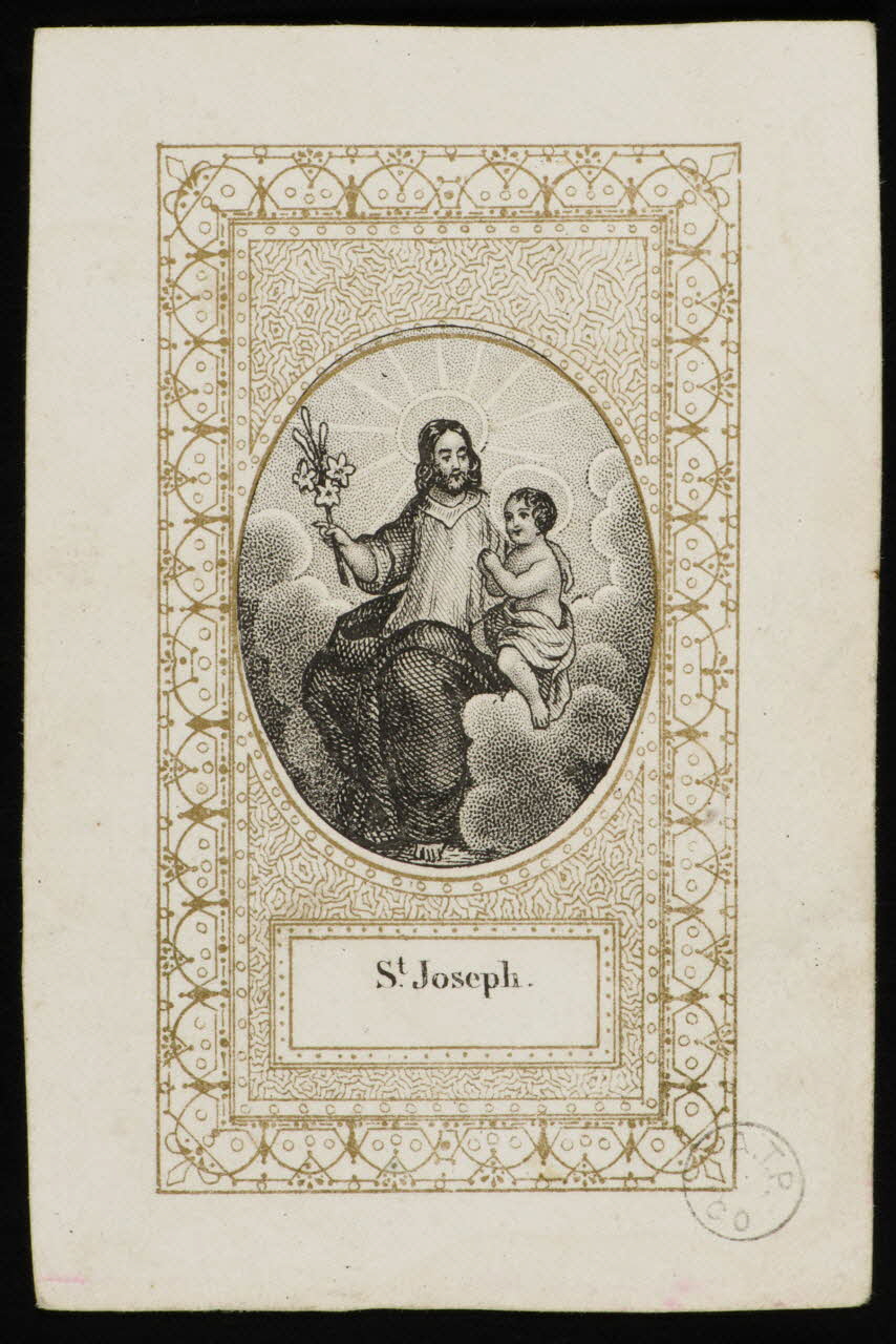 estampe St. Joseph. 1973.95.16 Photo Mucem