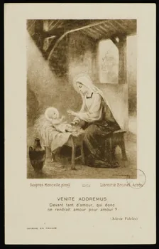 estampe VENITE ADOREMUS 1973.95.29 Photo Mucem