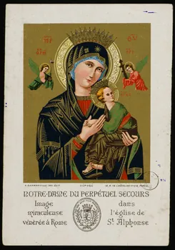 estampe NOTRE-DAME DU PERPETUEL SECOURS 1973.95.43 Photo Mucem