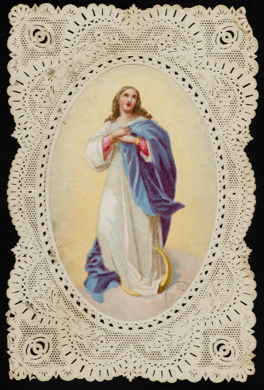 estampe La Vierge 1973.95.5 Photo Mucem
