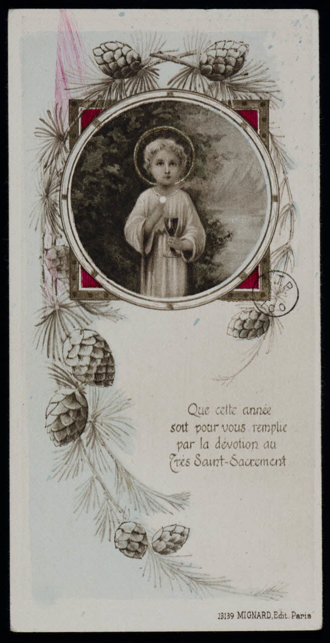 estampe Carte de voeux 1973.95.72 Photo Mucem