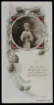 estampe Carte de voeux 1973.95.72 Photo Mucem