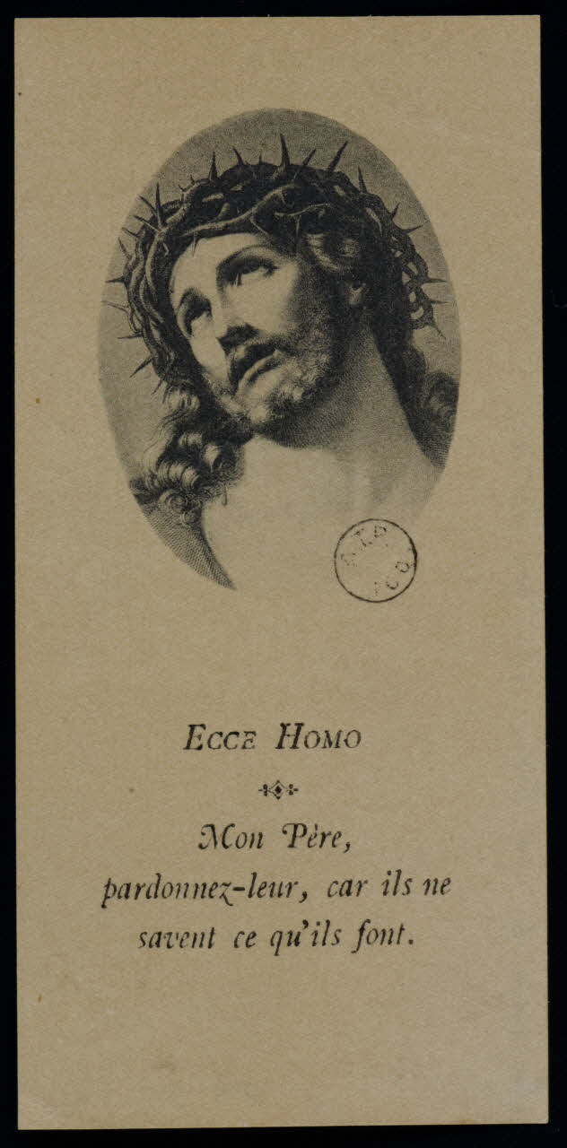 estampe ECCE HOMO 1973.95.74 Photo Mucem