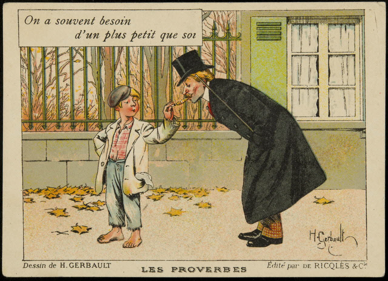 carte réclame chromo 1974.19.105 Photo Mucem