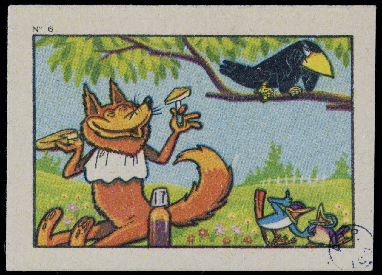 estampe Fables de la Fontaine 1974.19.41 Photo Mucem