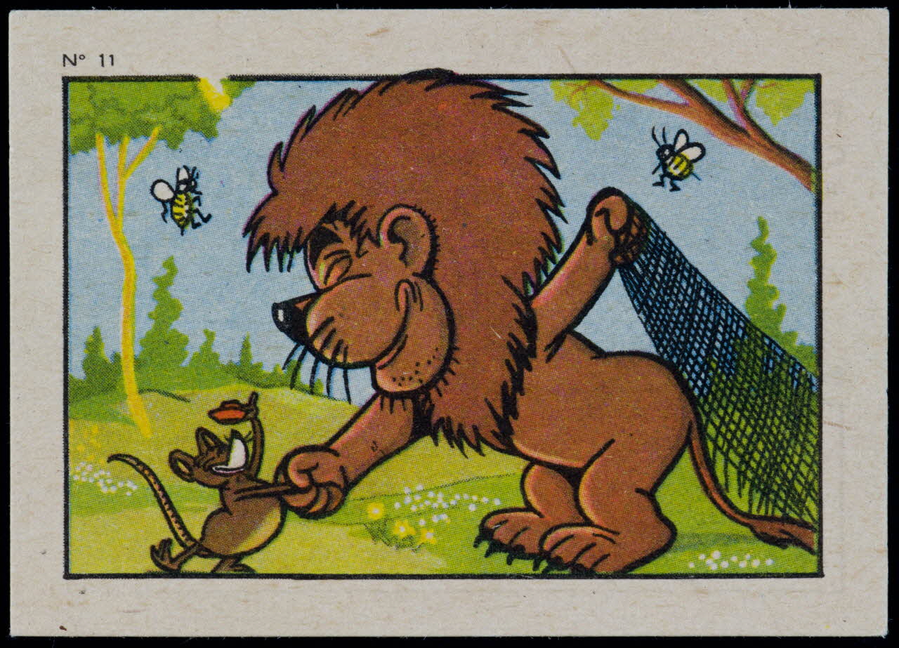 estampe Fables de la Fontaine 1974.19.42 Photo Mucem