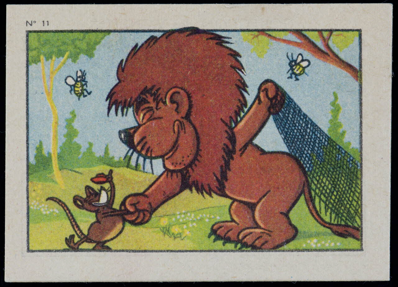 estampe Fables de la Fontaine 1974.19.43 Photo Mucem