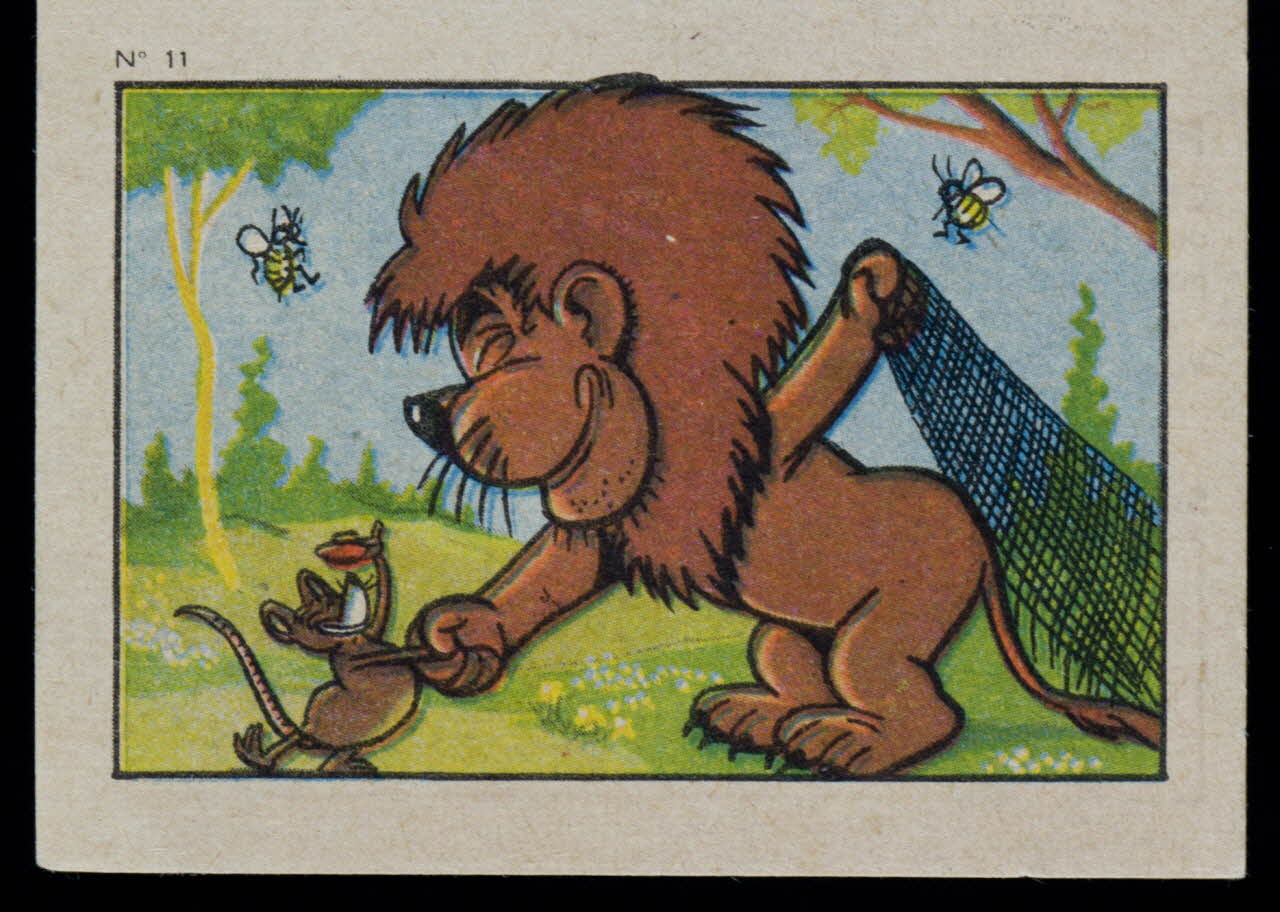 estampe Fables de la Fontaine 1974.19.44 Photo Mucem