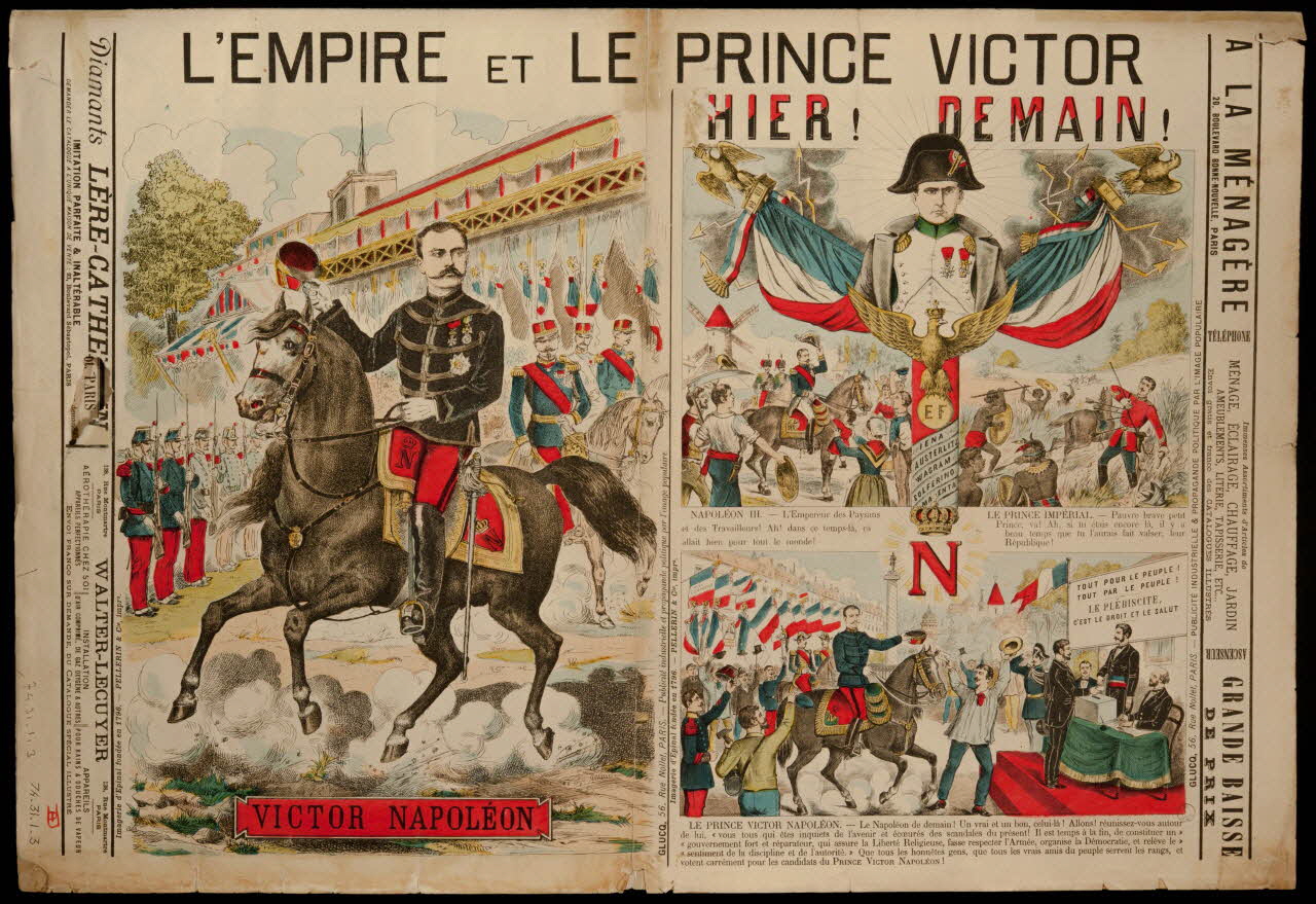 estampe L'EMPIRE ET LE PRINCE VICTOR 1974.31.1.3 Photo Mucem