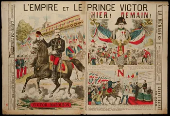 estampe L'EMPIRE ET LE PRINCE VICTOR 1974.31.1.3 Photo Mucem