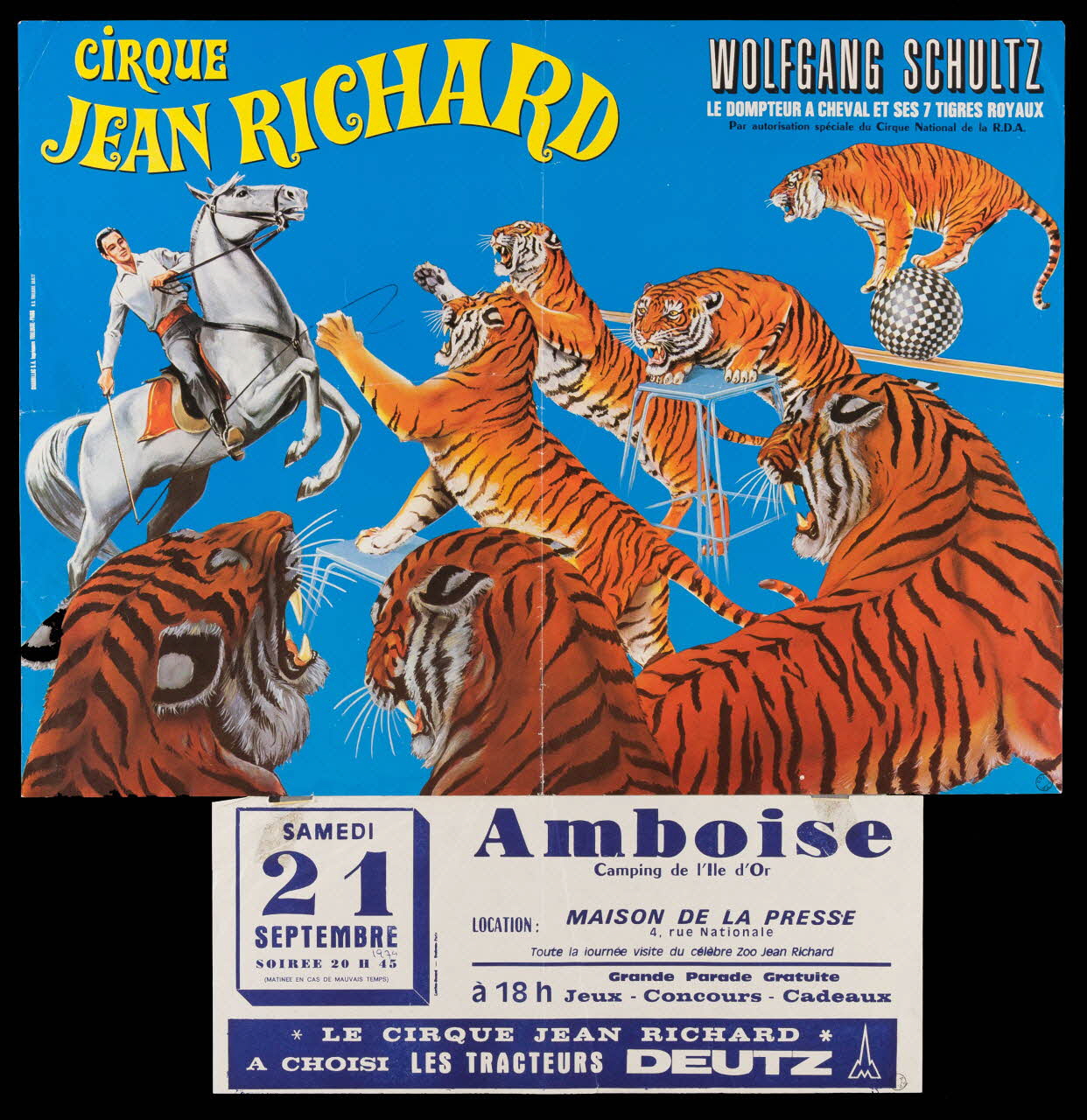 estampe CIRQUE  JEAN RICHARD 1974.34.16.1/2 Photo Mucem