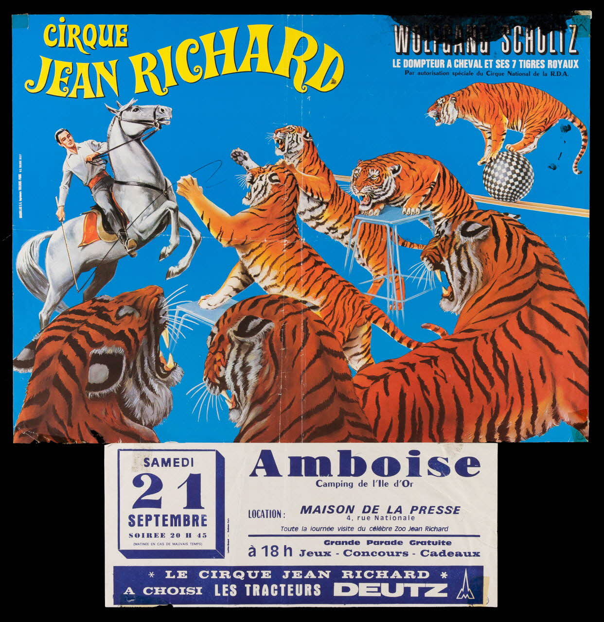 estampe CIRQUE  JEAN RICHARD 1974.34.17.1/2 Photo Mucem