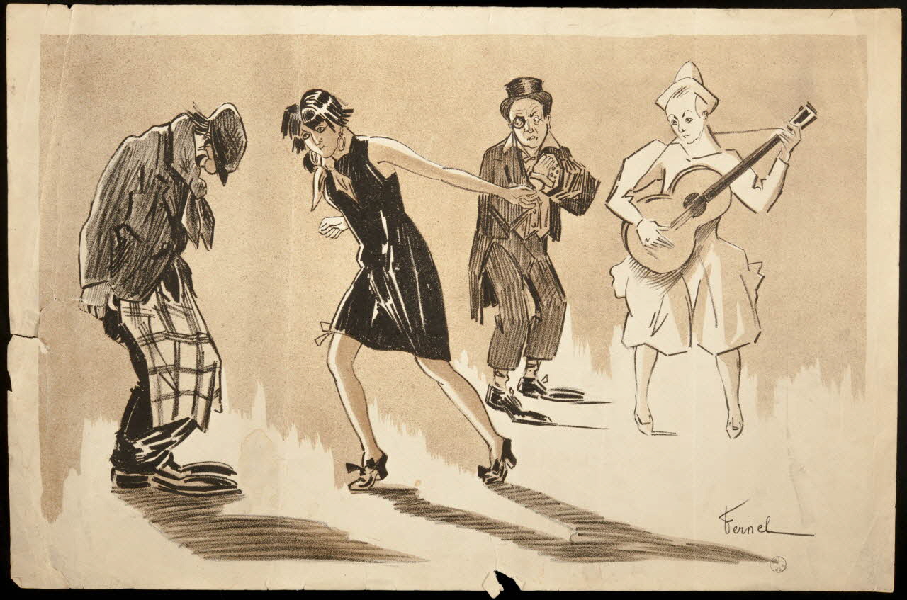 estampe Figures 1974.34.4 Photo Mucem